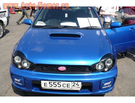 е555се24, Subaru Impreza WRX STi
