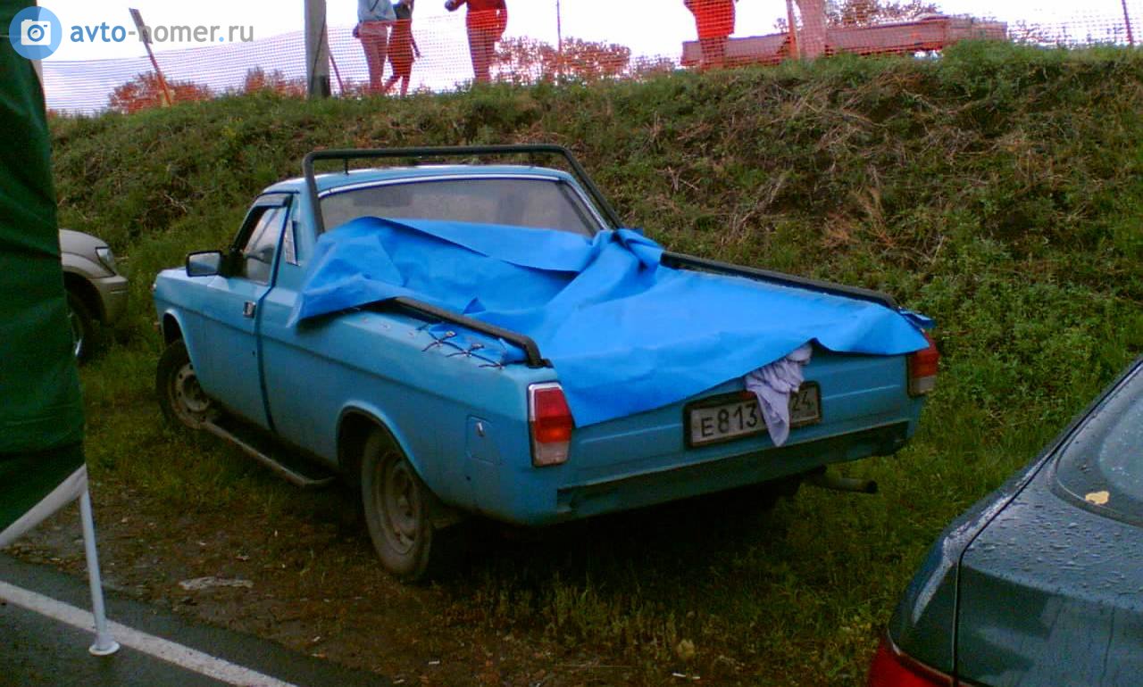 е 813 оа 24, GAZ 24 Волга 24-10/11/17 Sedan, facelift, 1986–1992