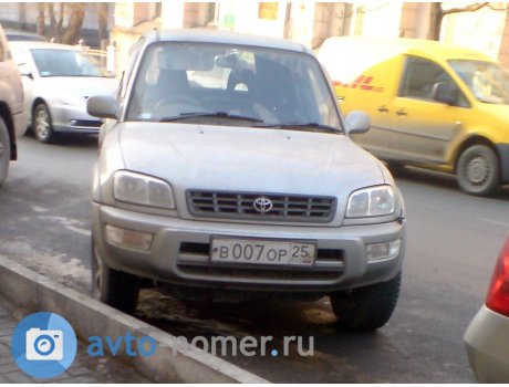 в007ор25, Toyota RAV4