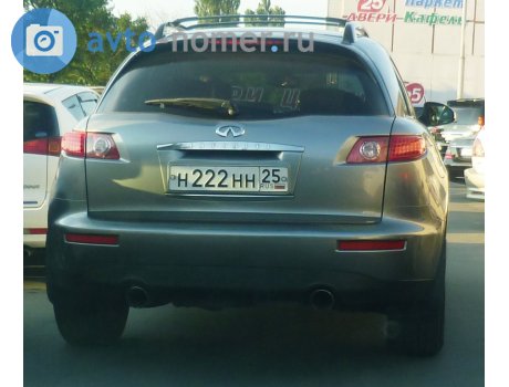 н222нн25, Infiniti QX70/FX-Series