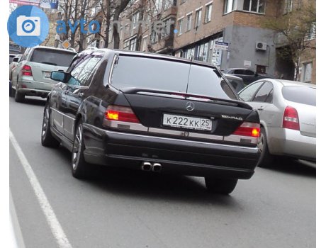 к222кк25, Mercedes-Benz S-Klasse