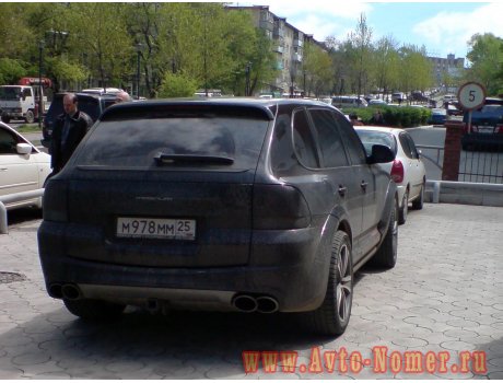 м978мм25, Porsche Cayenne