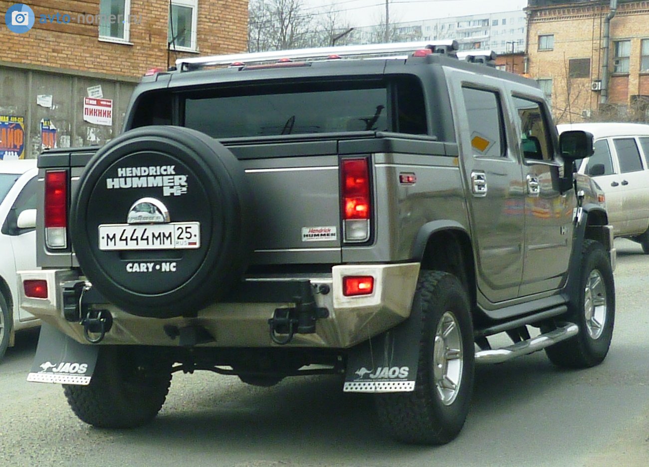 м 444 мм 25, HUMMER H2 1st gen SUT Pickup (GMT820), 2005–2009