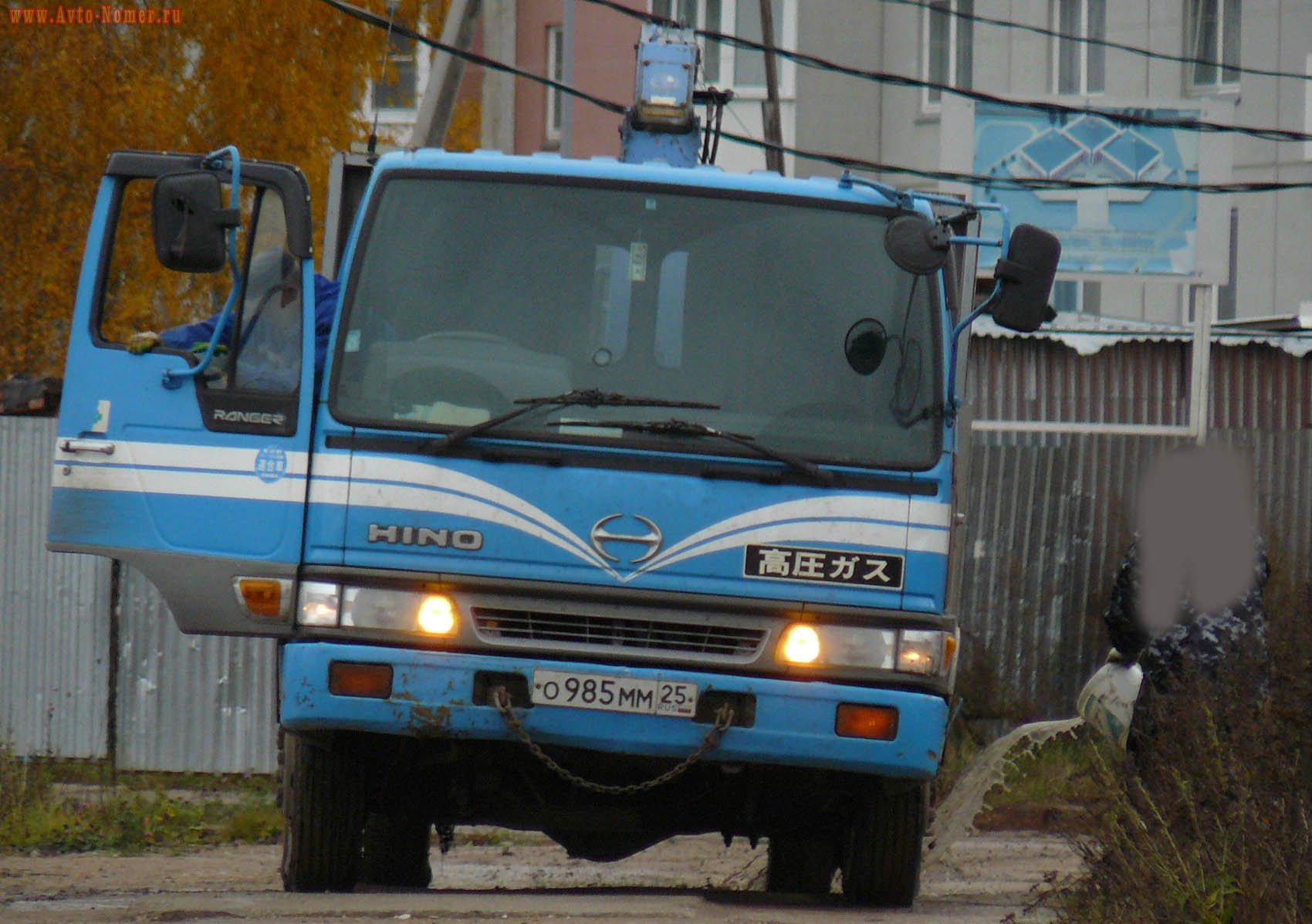о 985 мм 25, Hino Ranger 4th gen Rising Ranger, 1st facelift, 1994–1999