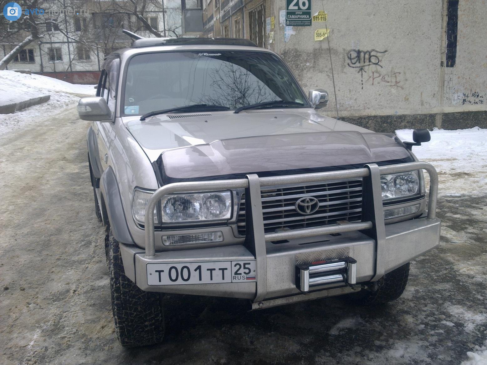 т 001 тт 25, Toyota Land Cruiser 80 (J80), 1989–1997