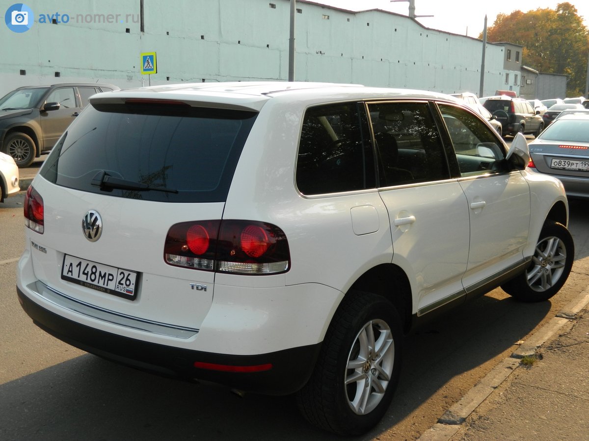 а 148 мр 26, Volkswagen Touareg 1st gen (7L), 2002–2010
