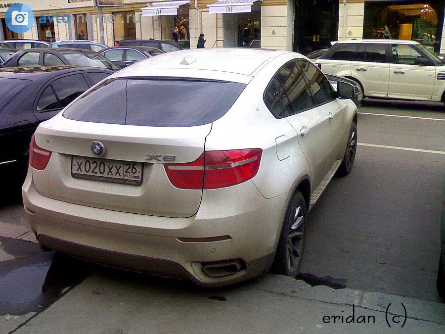 х 020 хх 26, BMW X6 1st gen (E71), 2008–2014