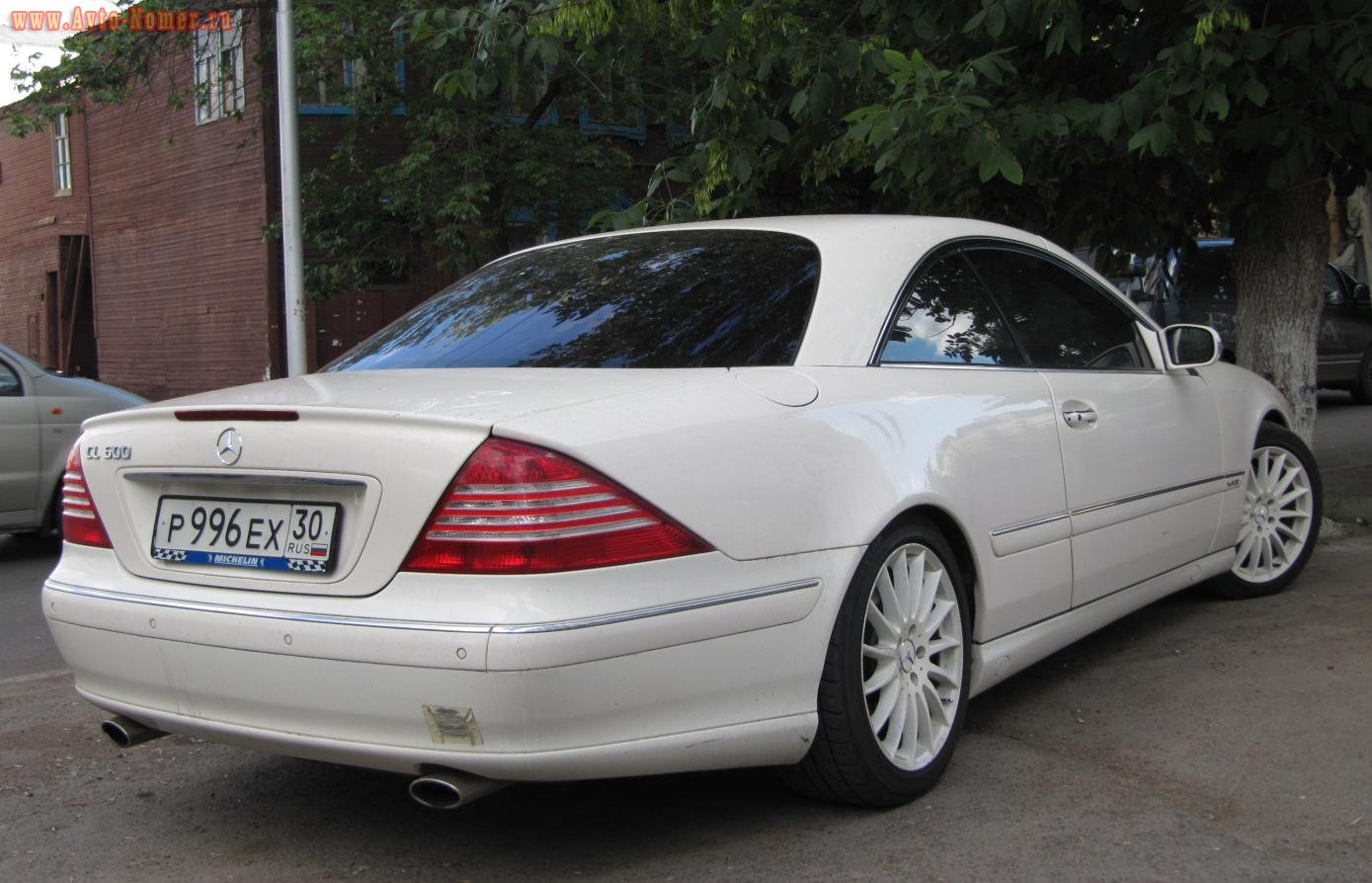 р 996 ех 30, Mercedes-Benz CL-Klasse 2nd gen (C215), 1999–2006