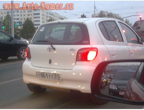 т861тт31, Toyota Vitz