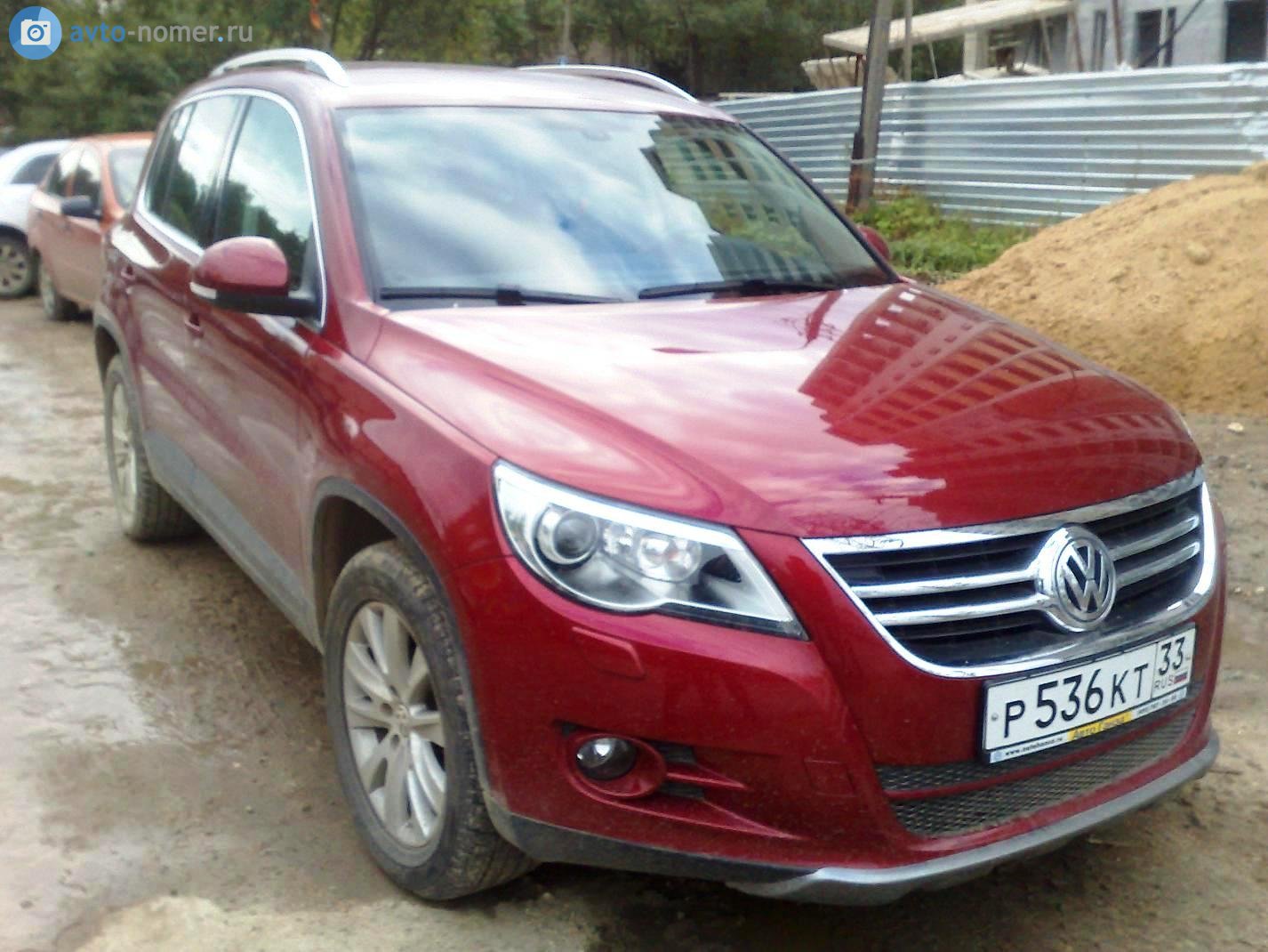 р 536 кт 33, Volkswagen Tiguan 1st gen (5N), 2007–2011