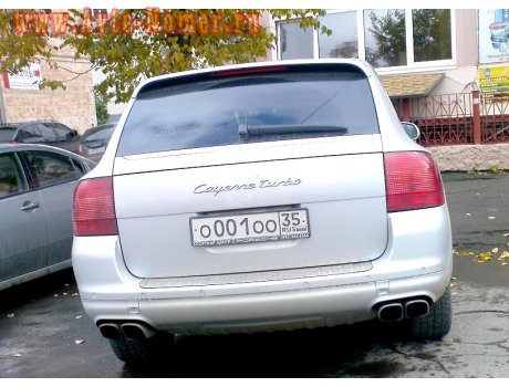 о001оо35, Porsche Cayenne