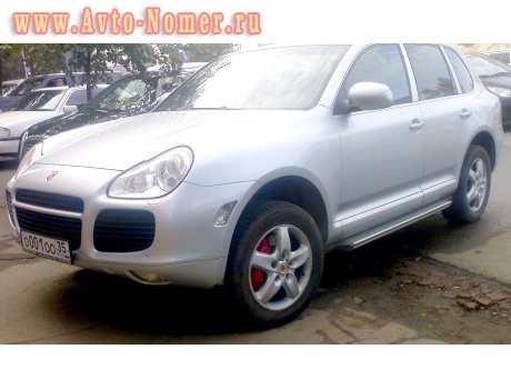 о001оо35, Porsche Cayenne