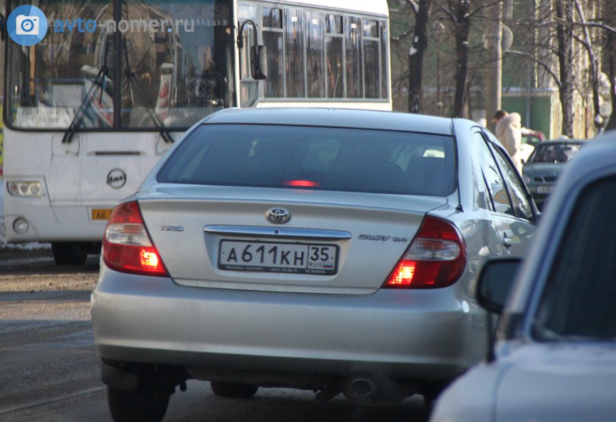 а 611 кн 35, Toyota Camry 5th gen (XV30), 2001–2006
