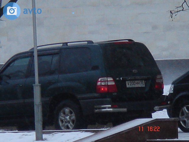 а 200 мм 35, Toyota Land Cruiser 100 (J100), 1998–2007