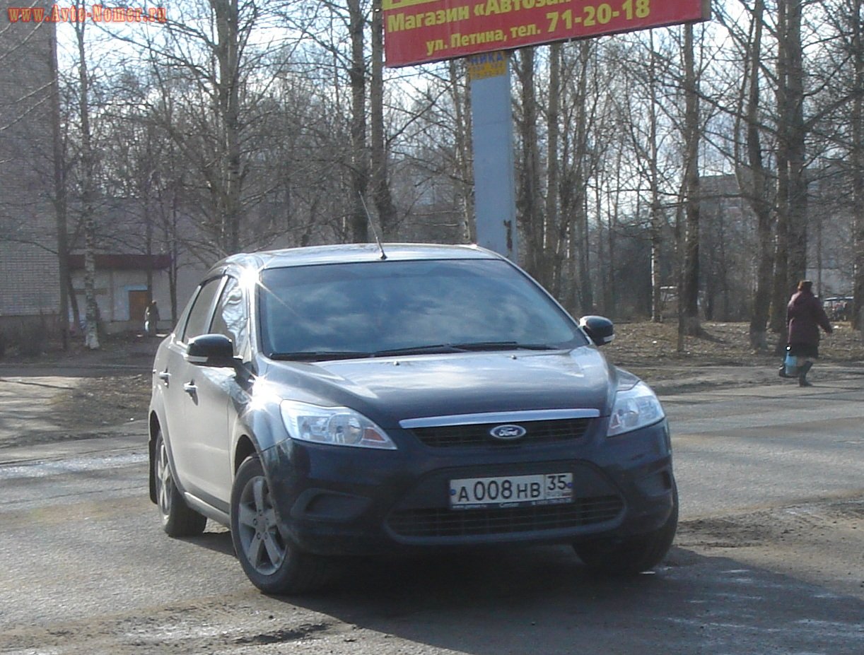 а 008 нв 35, Ford Focus 