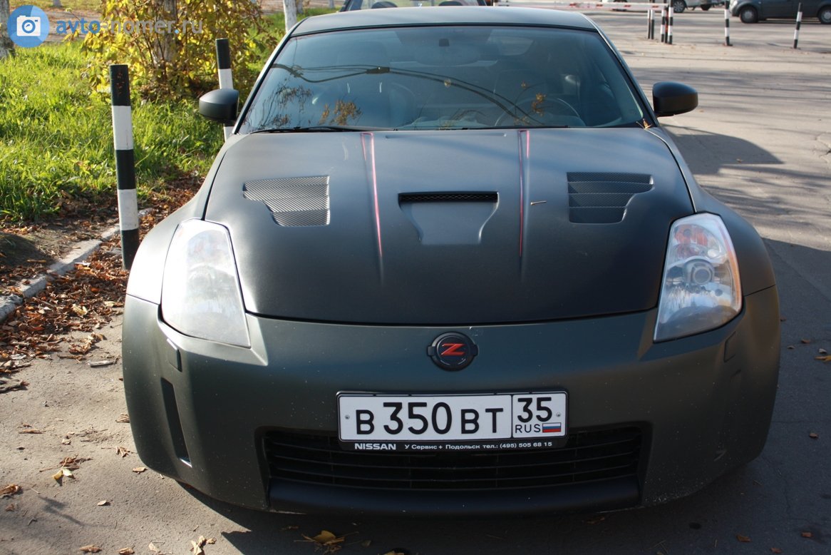 в 350 вт 35, Nissan 350Z 