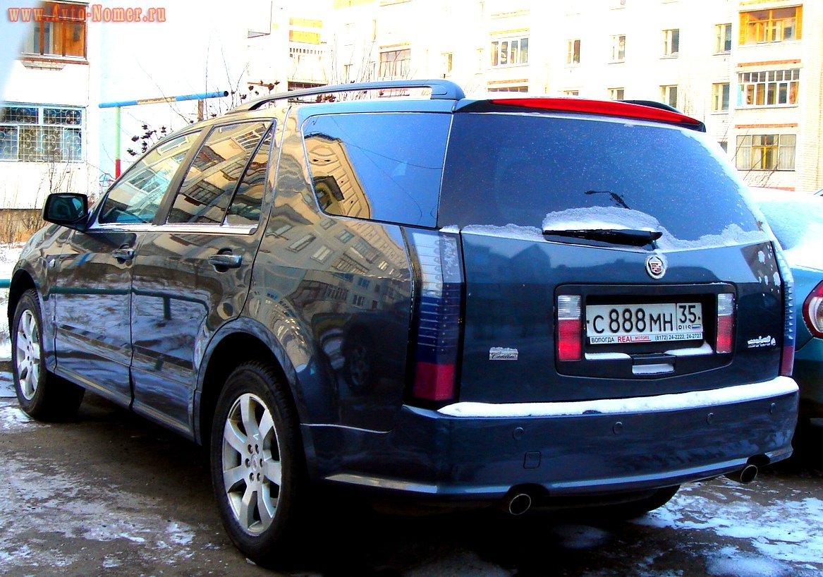 с 888 мн 35, Cadillac SRX 1st gen (Sigma/GMT265), 2003–2009