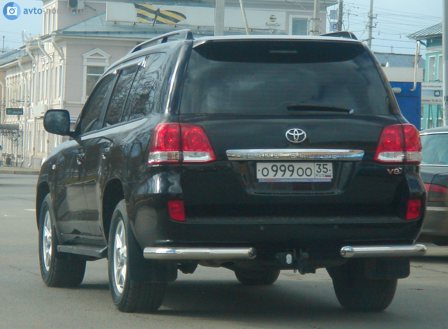 о 999 оо 35, Toyota Land Cruiser 200 (J200), 2007–2011