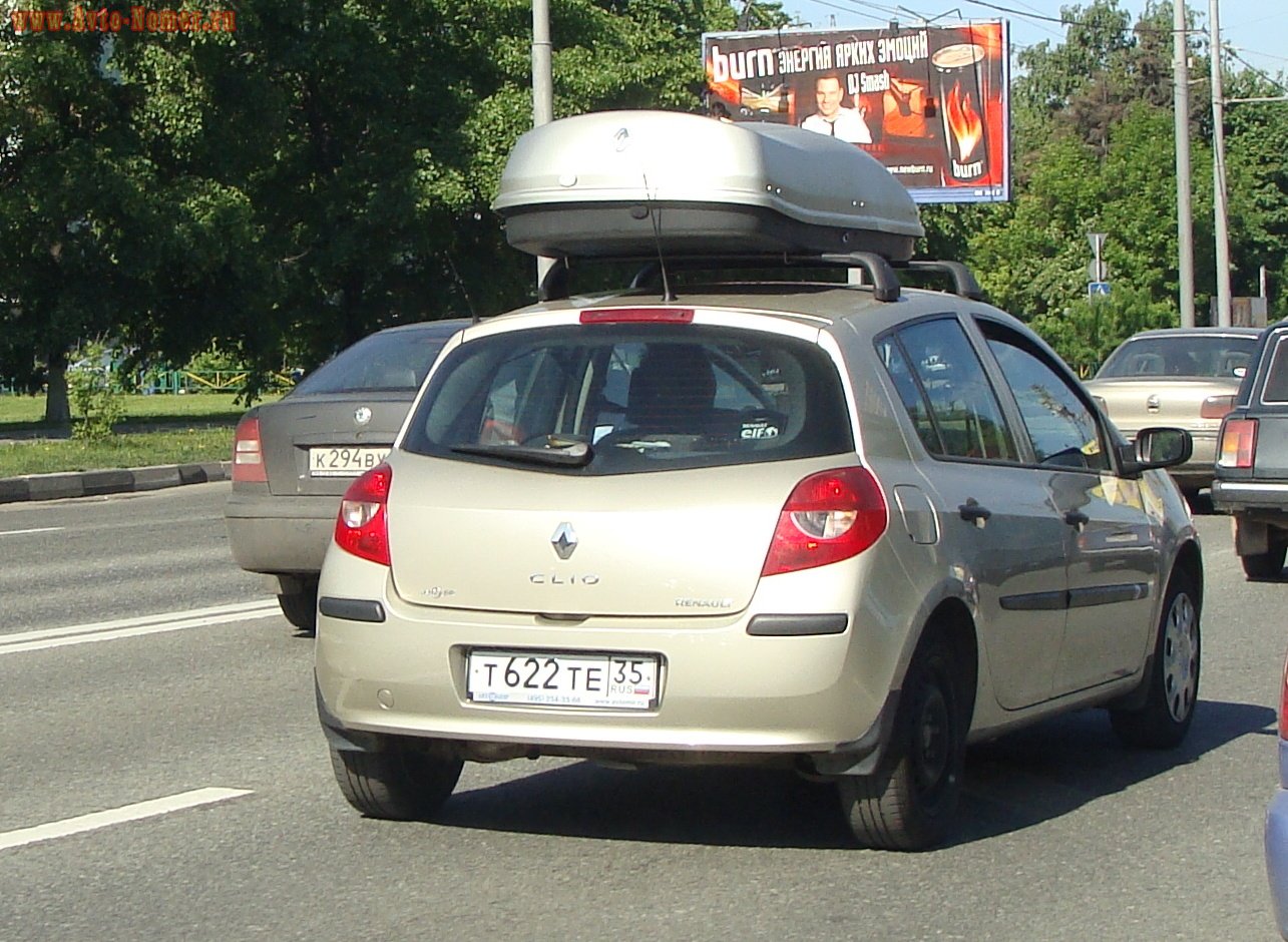 т 622 те 35, Renault Clio 3rd gen 3-door Hatch (C85), 2005–2009