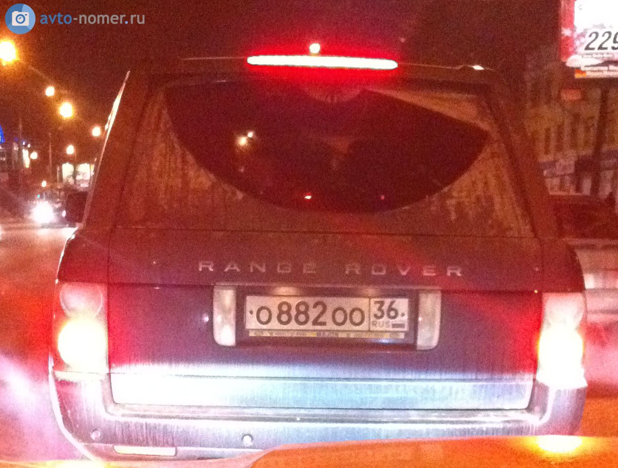 о 882 оо 36, Land Rover Range Rover 3rd gen (L322), 2002–2012