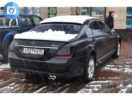 е027кх37, Mercedes-Benz S-Klasse