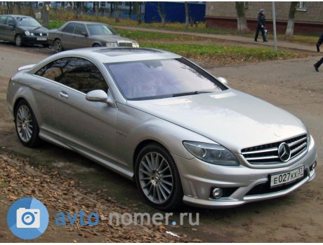 е027кх37, Mercedes-Benz CL-Klasse