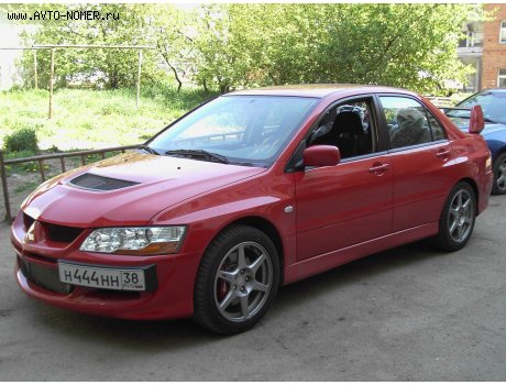 н444нн38, Mitsubishi Lancer Evolution