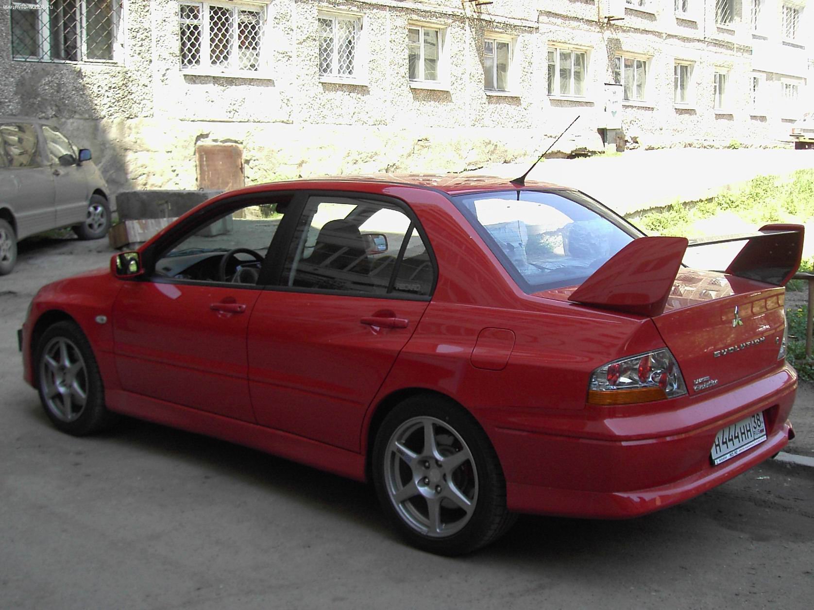 н 444 нн 38, Mitsubishi Lancer Evolution 3rd gen Sedan (VII-IX) (CT9A), 2001–2007