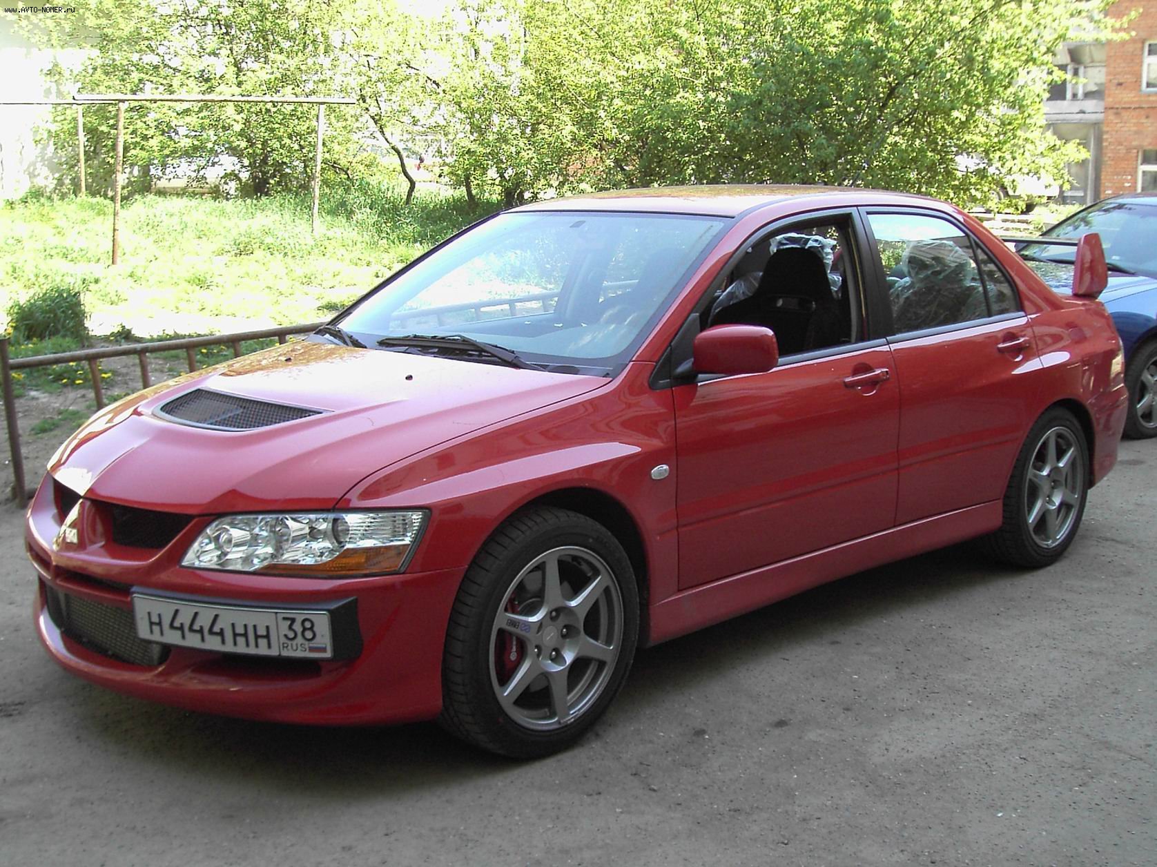 н 444 нн 38, Mitsubishi Lancer Evolution 3rd gen Sedan (VII-IX) (CT9A), 2001–2007