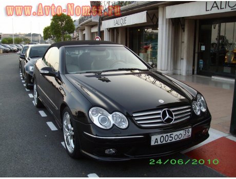 а005оо39, Mercedes-Benz CLK-Klasse