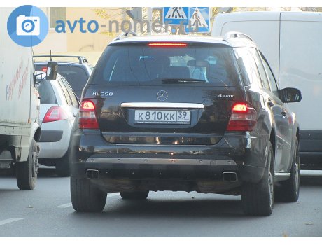 к810кк39, Mercedes-Benz M-Klasse