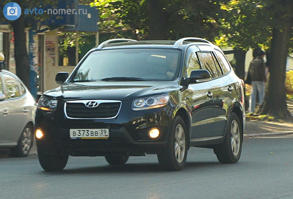 в 373 вв 39, Hyundai Santa Fe 2nd gen (CM), facelift, 2009–2012