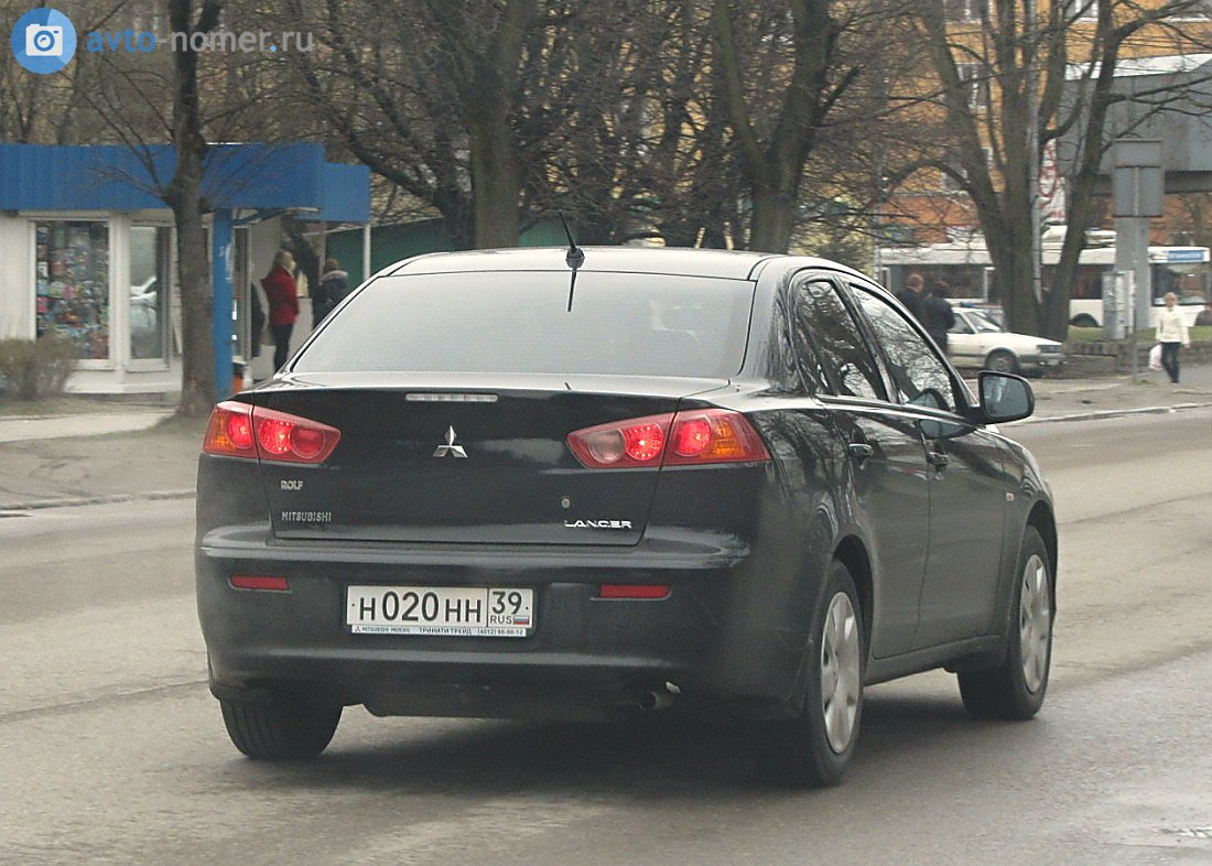 н 020 нн 39, Mitsubishi Lancer 