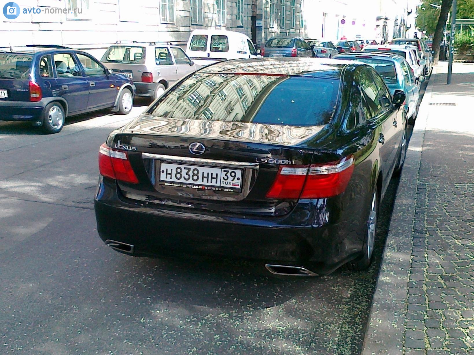 н 838 нн 39, Lexus LS 4th gen (XF40), 2006–2012