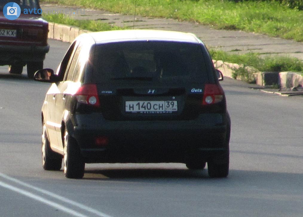 н 140 сн 39, Hyundai Getz 1st gen 5-door Hatch (TB), 2002–2005