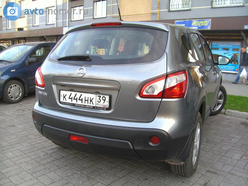 к 444 нк 39, Nissan Qashqai 