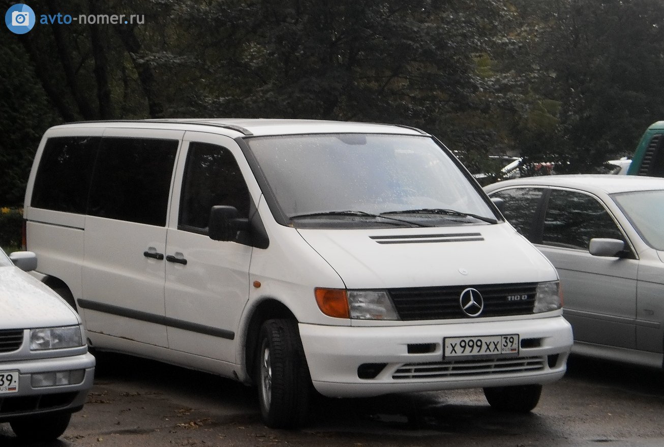 х 999 хх 39, Mercedes-Benz Vito 