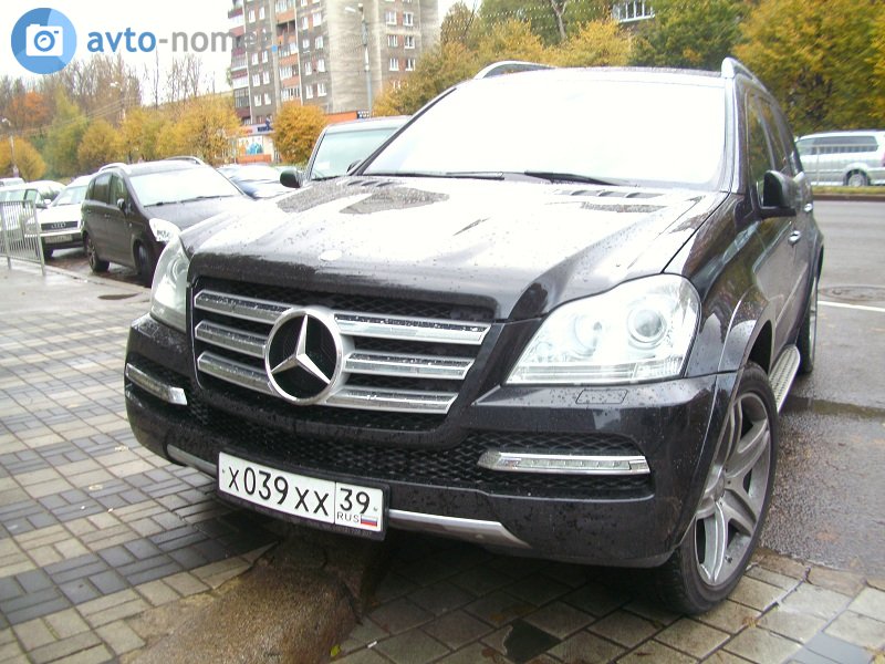 х 039 хх 39, Mercedes-Benz GL-Klasse 1st gen (X164), 2006–2012