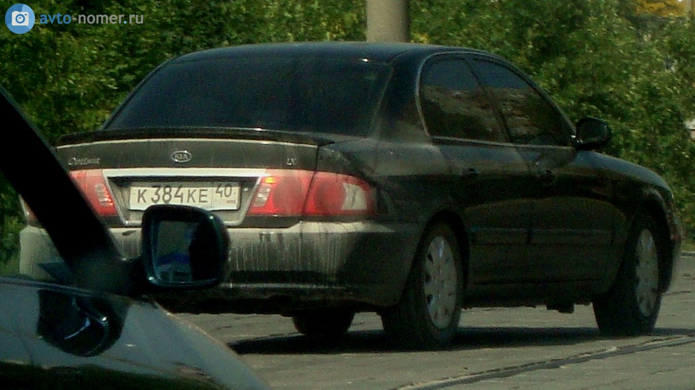 к 384 ке 40, Kia Optima 1st gen (MS), facelift, 2002–2005