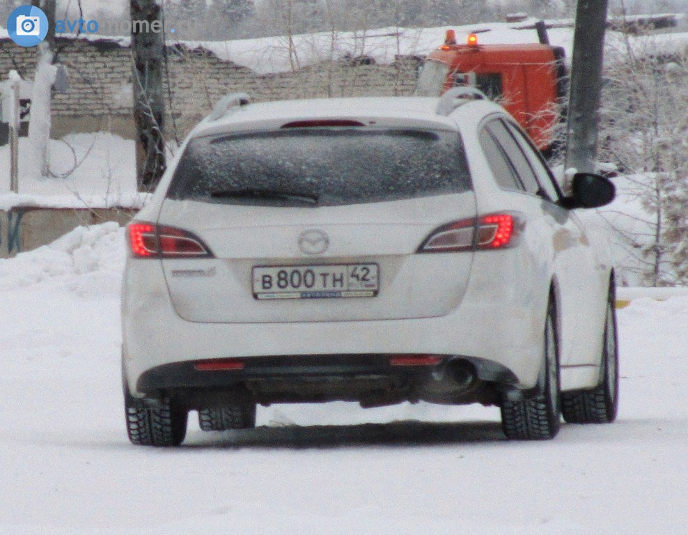 в 800 тн 42, Mazda 6 2nd gen Tourer Wagon (GH), 2008–2012