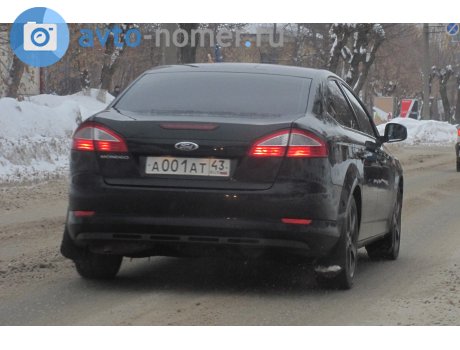 а001ат43, Ford Mondeo