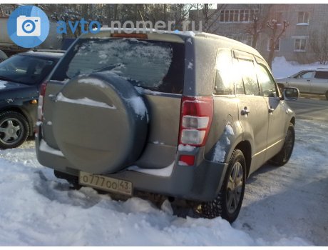 о777оо43, Suzuki Grand Vitara