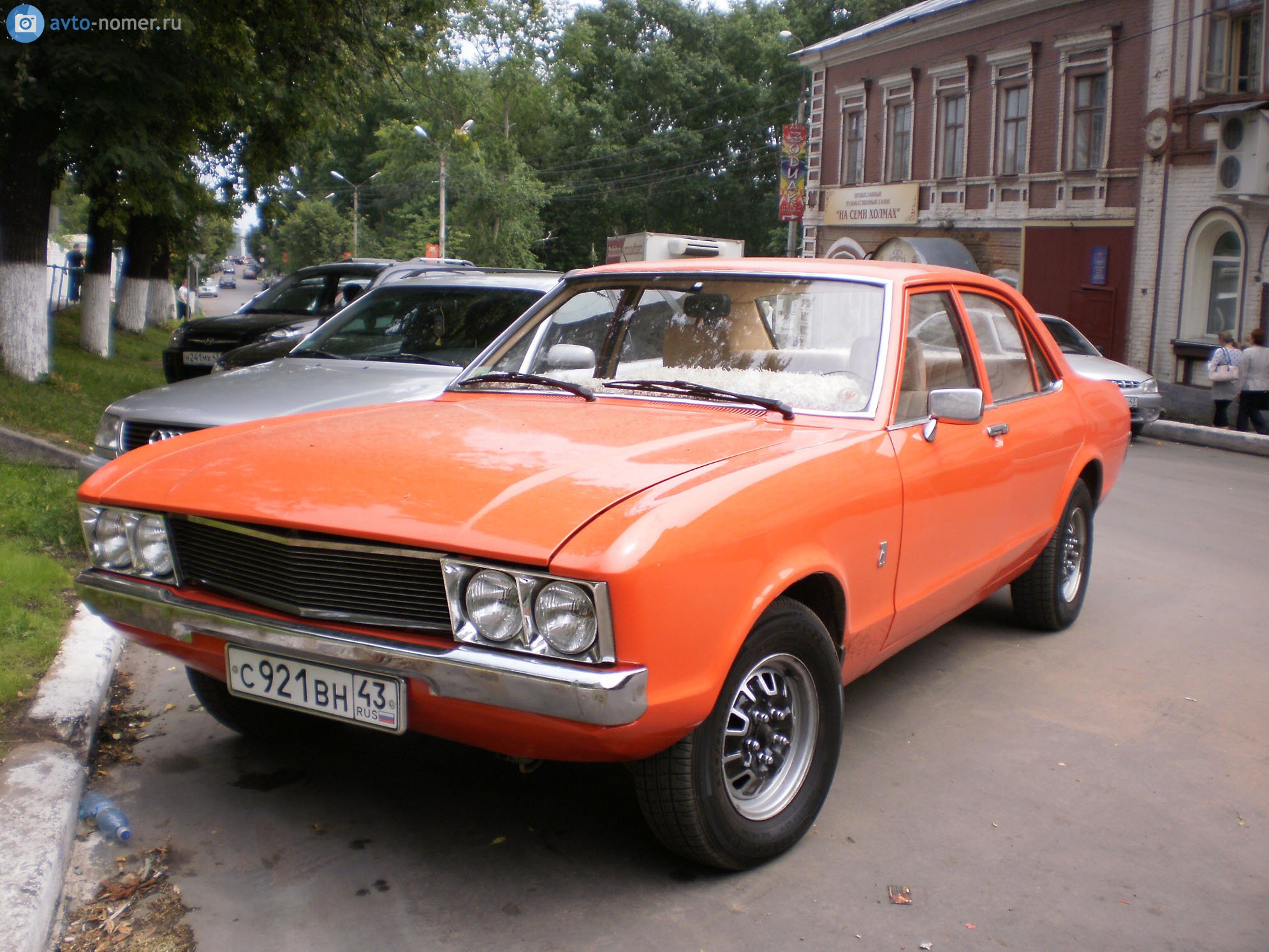 с 921 вн 43, Ford Granada 1st gen 4-door Sedan (GGFL; EU-market), 1972–1977