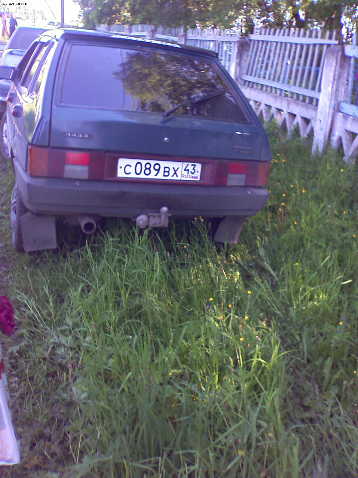 с 089 вх 43, Lada (VAZ) 2109 2109 Спутник (Samara/Forma/Sputnik), 1987–2004 (–2011 for others)
