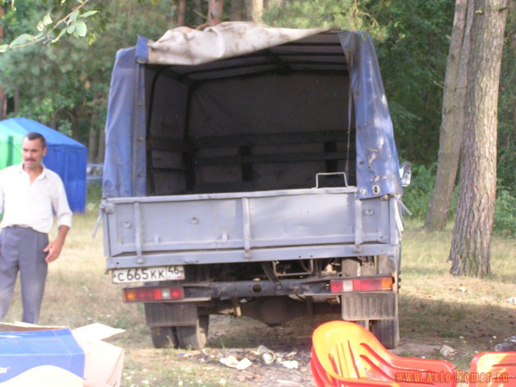 с 665 кк 46, GAZ 3302 ГАЗель 2-3302 Single Cab, facelift, 2003–