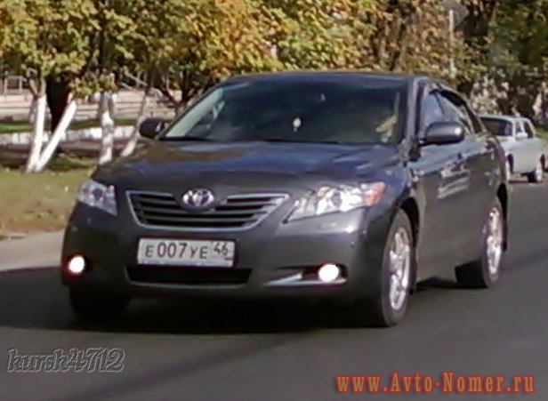 е 007 уе 46, Toyota Camry 6th gen (XV40; Global-market), 2006–2011