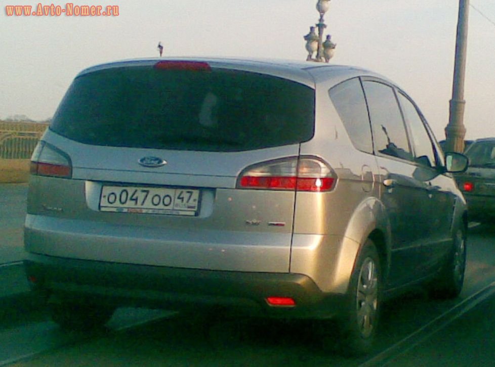 о 047 оо 47, Ford S-Max 1st gen (WS; CD340), 2006–2010