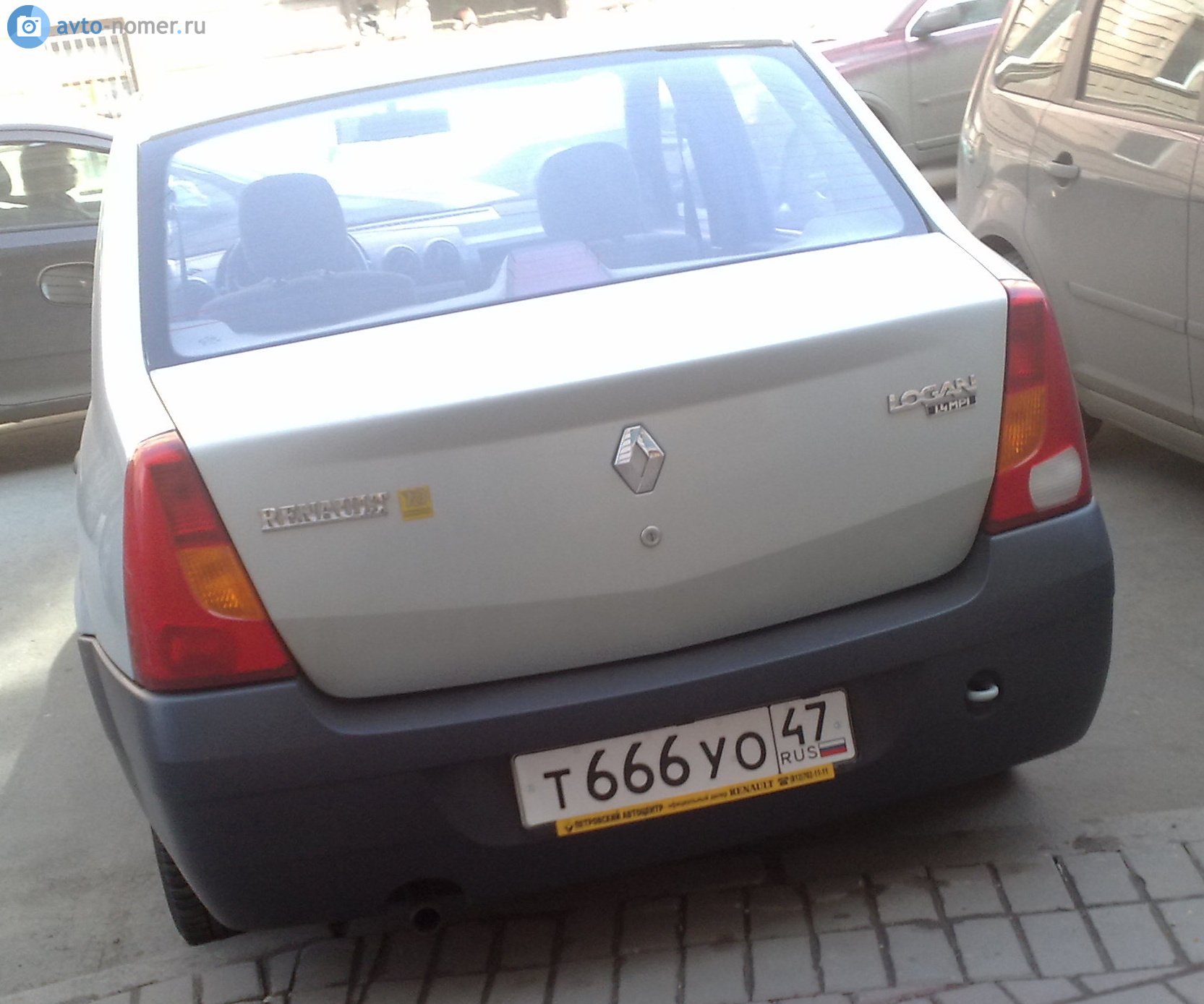 т 666 уо 47, Renault Logan 1st gen Sedan (LS0*/LS1*), 2004–2009