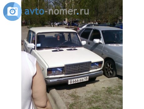 в666вв48, Lada (VAZ) 2107