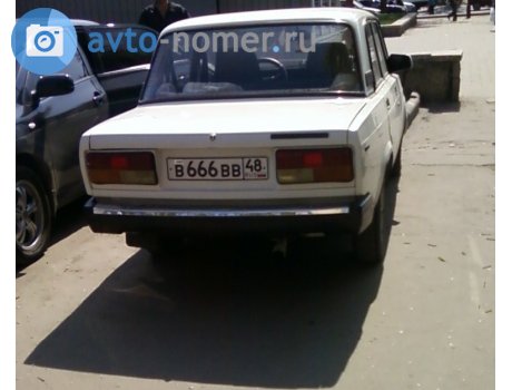 в666вв48, Lada (VAZ) 2107